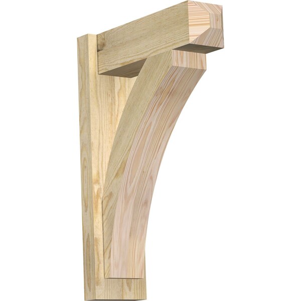 Ekena Millwork Thorton Rough Sawn Craftsman Outlooker, Douglas Fir, 6"W x 18"D x 26"H OUT06X18X26THR04RDF - main